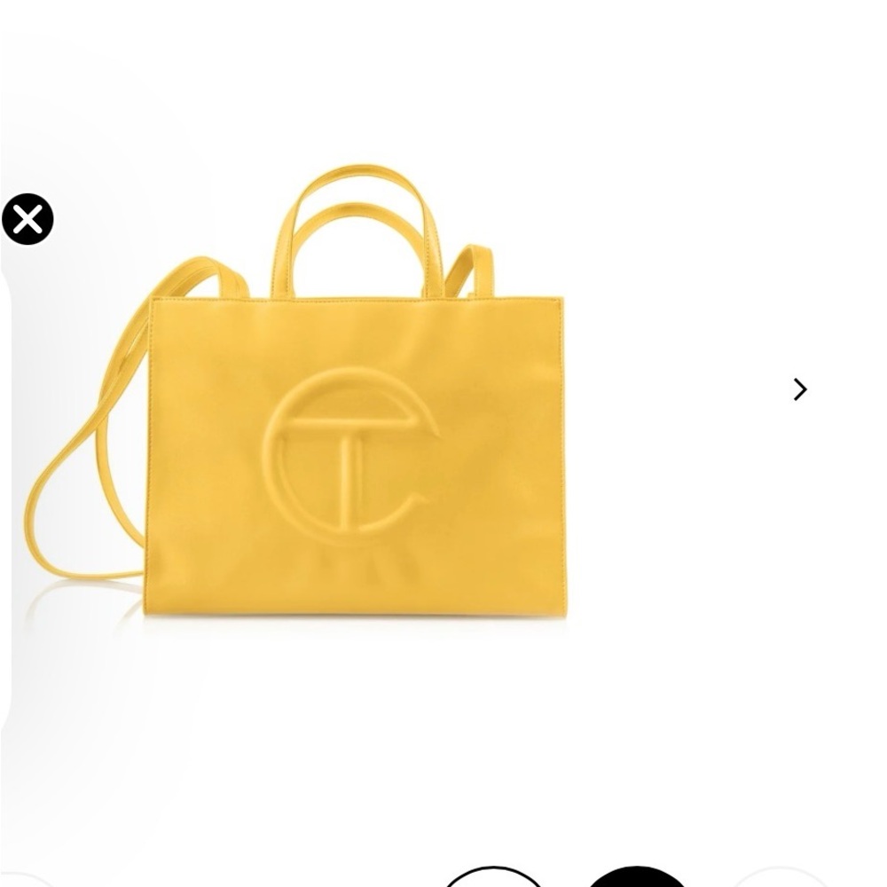 BNWT! Authentic! Telfar Yellow Shopper - Medium